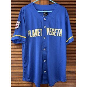 Planet Vegeta #1 Dragon Ball Z Baseball Jersey BoxLunch Exclusive Adult XL